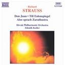 Strauss: Don Juan; Till Eulenspiegel; Also sprach Zarathustra