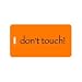 Inventive Travelware Luggage Tag - Don't Touch!