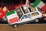 フィアット パンダ 45 サンルーフ ワールドチャンピオン2006 メタルフィギュア付 (1/43 AS42)イメージ