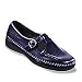 Dexter Women's Faith Moccasins NAVY LEATHER 6 WW/E-2E