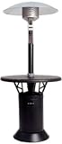 Black Patio Heater w/ HI-LO Table