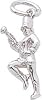 Low price Majorette Charm by Rembrandt Charms