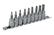 3/8 Driver Star Bit with Rail - 10 Pieces