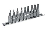 3/8 Driver Star Bit with Rail - 10 Pieces