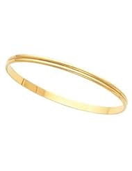04.00 Mm 14K Yellow Gold Bangle Bracelet