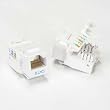 (Pack of 10) - Keystone Jack Tooless RJ-45 Cat-6 White (RJ45 Cat6 Tool Less)