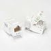(Pack of 10) - Keystone Jack Tooless RJ-45 Cat-6 White (RJ45 Cat6 Tool Less)
