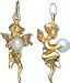 Angel with Pearl, 14K Gold Charm