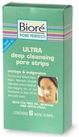 Biore Deep Cleansing Pore Strips Deep Cleansing Ultra (6 Nose Strips)