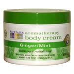 Aura Cacia Ginger/Mint Aromatherapy Body Cream 8 oz