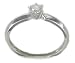 Engagement Ring 14K White Gold, Diamond Solitaire #DGKX