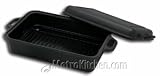 Emerilware 5-in-1 Pre-Seasoned Cast Iron Smoker