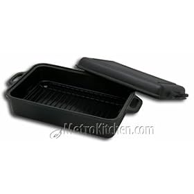 Emerilware 5-in-1 Pre-Seasoned Cast Iron Smoker by Emerilware