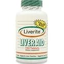 Liverite Liver Aid Dietary Supplement Tablets - 120 Each