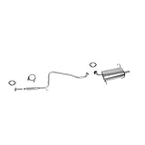 96 Nissan Altima 2.4L Exhaust System Cat Back Muffler Resonator Pipe by Reliable