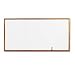 Search : Standard Melamine Dry Erase Board, Solid Oak Frame, 96 x 48 (QRTS578)