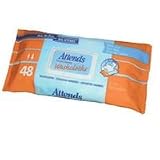 Attends Adult Wet Washcloths with Pop-Up Lid, Size: 9 x 12 Inches Wipe - 48 / Pack