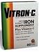 Vitron - C High Potency Iron Supplement Coated Tablets - 60 Tablets