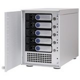 Sonnet Fusion D500P - Hard drive array - 2.5 TB - 5 bays ( SATA-300 ) - 5 x HD 500 GB - eSATA (external)