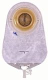 Assura® Convex Cut-to-Fit Extra-Extended Wear 11 1/4" Urostomy Pouch with Belt Loops - Fits 3/8" to 2 3/4" Stoma - Opaque - Box