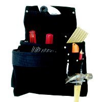 Click here to buy Ten Pocket Nail and Tool Bag by Custom Leather Craft.