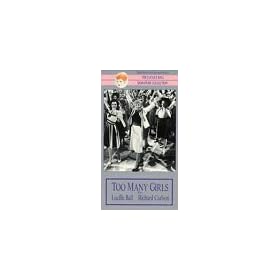 Too Many Girls [VHS]