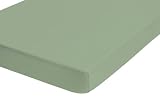Produkt-Bild: Biberna 77155/429/041 Jersey-Stretch Spannbetttuch / 140 x 200 cm - 160 x 200 cm / Farbe: fichte