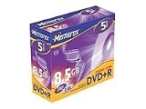 Review  868122-05 / Memorex - 5 x DVD+R DL - 8.5 GB ( 240min ) 2.4x - jewel case - storage media