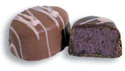 Raspberry Creams Dark Chocolate [6LB Box] by Raspberry Candy