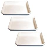 Cesco Plastic Print Developing Tray with Flat Bottom, 8 x 10 x 3 Deep, Set of Three Trays.