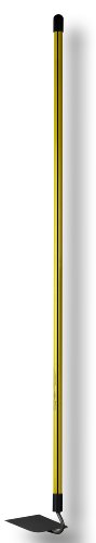 Nupla CBS14L Heavy Duty #2 Square Point Shovel with 14 Gauge Closed Back Blade and Butt Grip, 48" Classic Handle