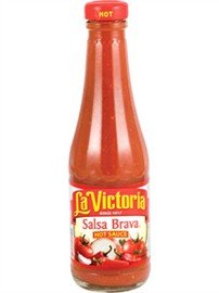 La Victoria Salsa Brava Taco Sauce Hot