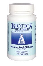 Biotics Research - Sesame Seed Oil Caps - 60 c