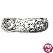 Toe Ring - Sterling Silver Floral Irish Celtic Trinity Knot
