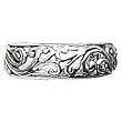 Toe Ring - Sterling Silver Floral Irish Celtic Trinity Knot