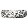 Toe Ring - Sterling Silver Floral Irish Celtic Trinity Knot