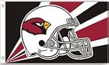 Arizona Cardinals 3x5 Helmet Flag