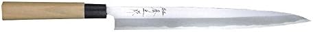 Japanese Beautiful Design Bokashi Fine Edge Blade 8.2 Inch Yanagiba Sashimi Chef's Knife In Paper Box By Hideyuki (21 cm ( 8.2 inch ))