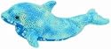 TY Beanie Babies  Docks  - Ty Island Dolphin