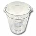 Camware Round Food Storage Containers 8 qt. (RFSCW8) Category: Round Storage Containers and Lids