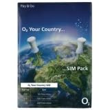 O2 International Pre-Pay Sim Card