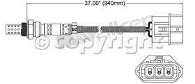 Walker 250-23135 Three Wire Oxygen Sensor