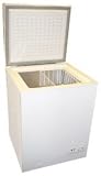 Haier HNCM035E 3.5 Cu.Ft. Chest Freezer Holds 122lbs
