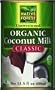 Coconut Milk, Unsweetened, Organic, 13.5 oz.