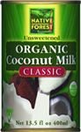 Coconut Milk, Unsweetened, Organic, 14 oz.