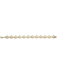 14k Yellow Gold Teen Heart Bracelet