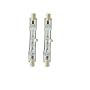2 x 100W 78mm Tungsten Linear R7s Halogen floodlig&hellip by Long Life Lamp Company