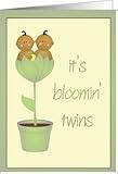Bloomin Twins! Congratulations Card 21EbkBydydL. SL160 Bloomin Twins! Congratulations Card