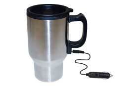NEW VR3 STAINLESS STEEL HEATED INSULATED TRAVEL MUG CUP