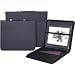 Prat Paris Start 3 Presentation Portfolio Case, Zippered Multi-ring Binder with Ten 8.5 x 11 Archival Sheet Protectors, Cover Color: Black